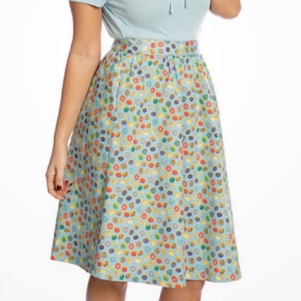 Lindy Bop Retro Doughnut Skirt - Picture 4 of 9